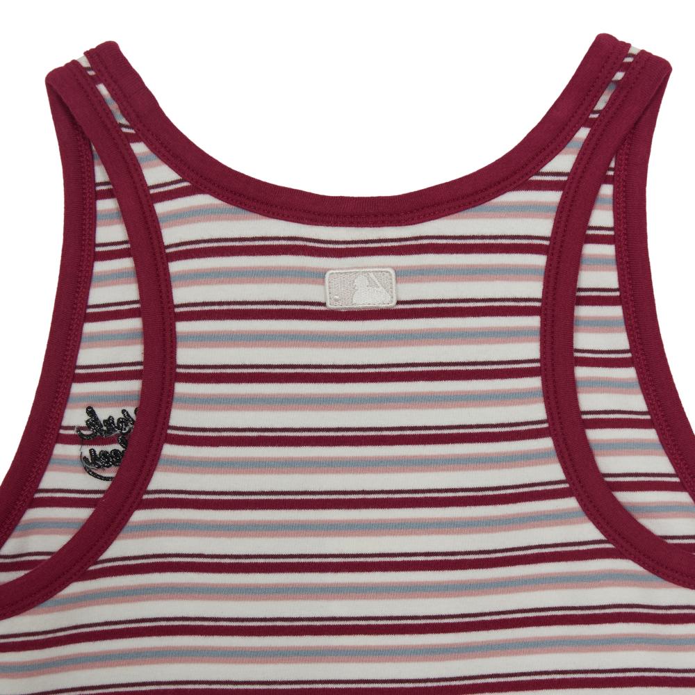 Stripe Sleeveless T-Shirts New York Yankees