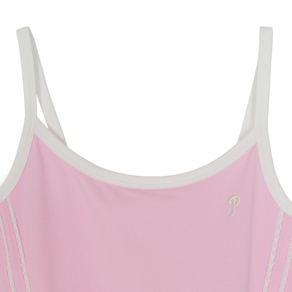 Varsity Lace Track Detail Sleeveless T-Shirt Philadelphia Phillies