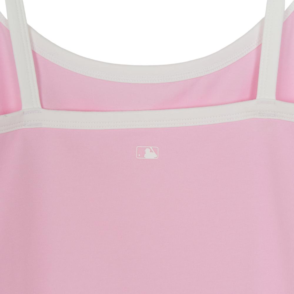Varsity Lace Track Detail Sleeveless T-Shirt Philadelphia Phillies