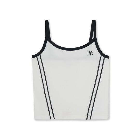 เสื้อกล้าม  Varsity Lace Track Detail Sleeveless T-Shirt New York Yankees