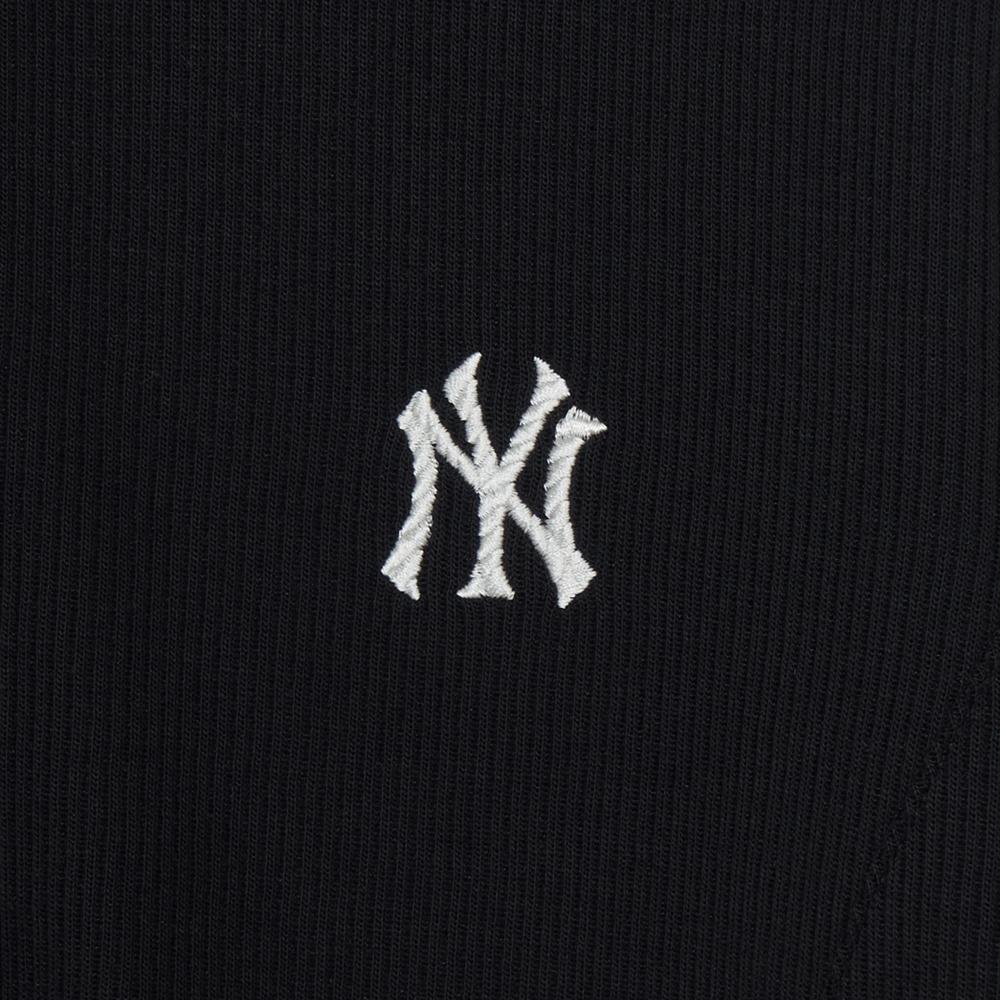 เสื้อเทรนนิ่ง Womens Sportive Slimfit Ribbed Hood Zip Up New York Yankees
