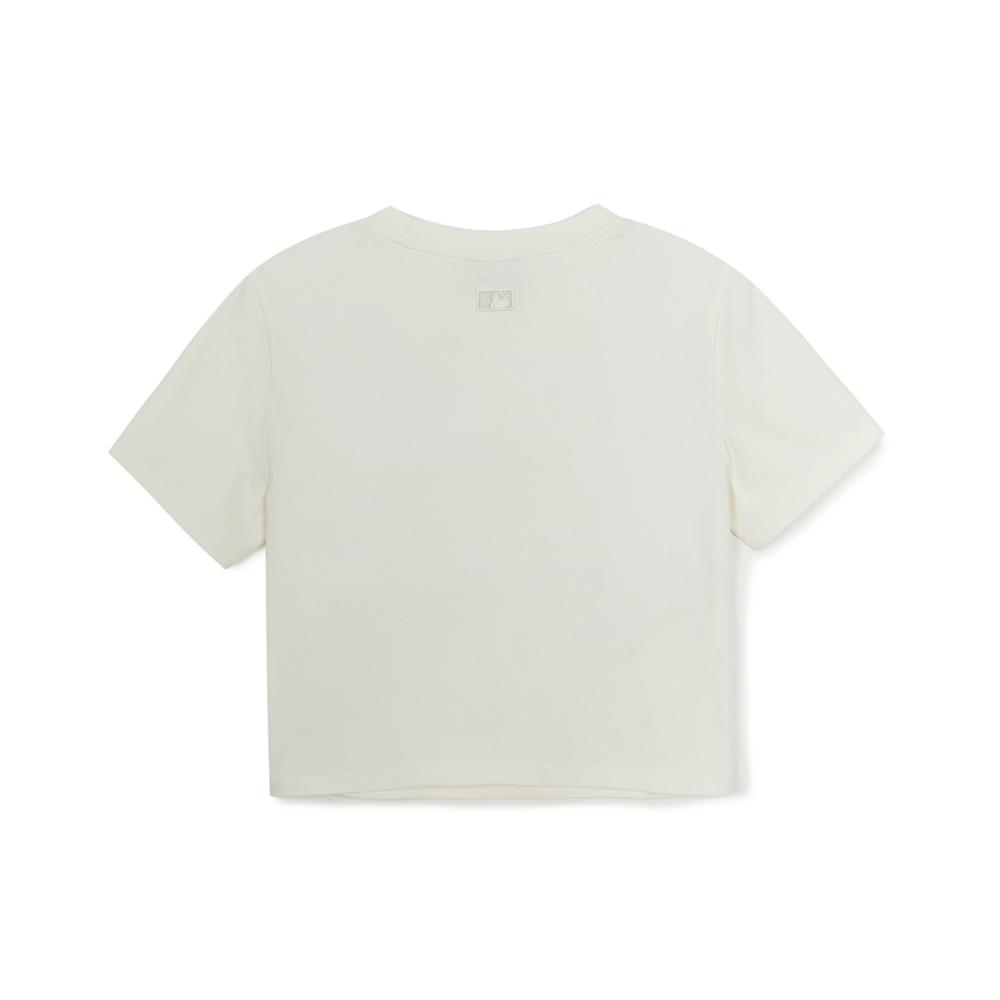 เสื้อครอป Women'S Basic Coopers Slim Fit Crop T-Shirts New York Yankees