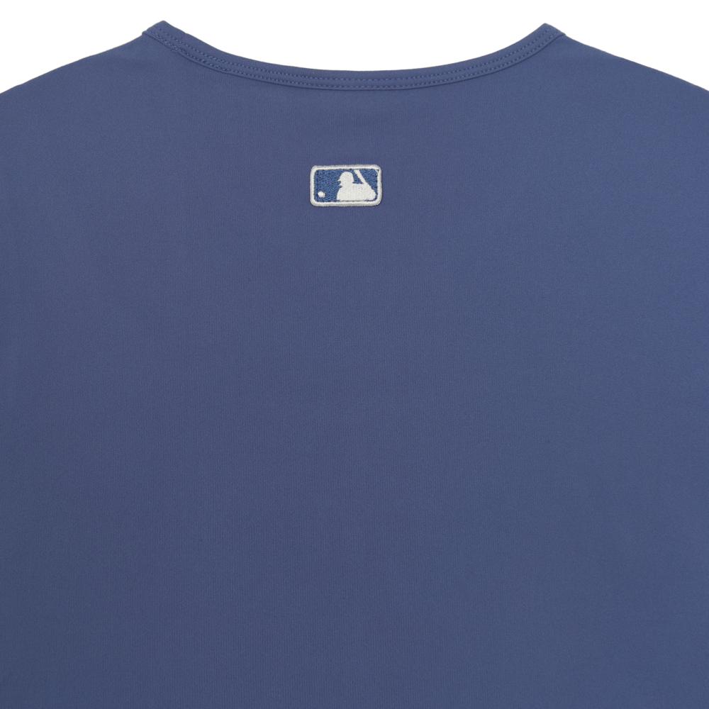เสื้อยืดแขนยาว Basic Cut Out Slim Semi Crop Long Sleeve T-Shirts Los Angeles Dodgers