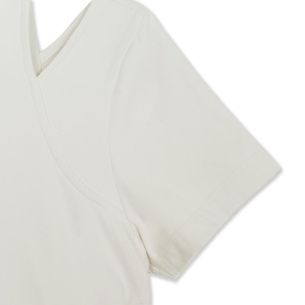 เสื้อยืด Basic Cut Out Slim Crop T-Shirts New York Yankees