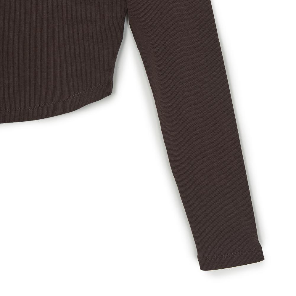 เสื้อยืดแขนยาว Women's Vintage Slim Ribbed Henley Neck Long Sleeve T-Shirts Boston Red Sox