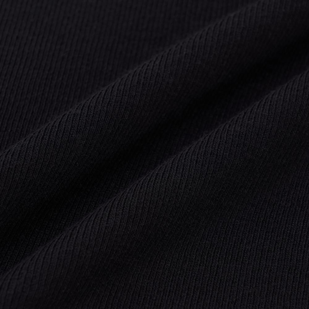 Basic Henley Neck Layered Slim Semi Crop Long Sleeve T-Shirts Los Angeles Dodgers