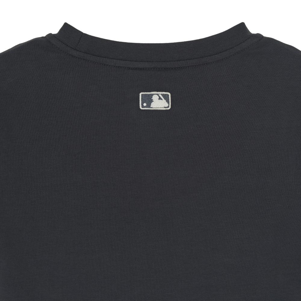 Cut Out Detail Slim Semi Crop T-Shirts Boston Red Sox