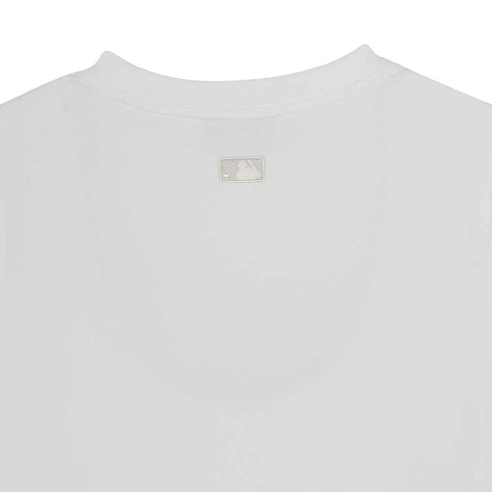 Cut Out Detail Slim Semi Crop T-Shirts New York Yankees