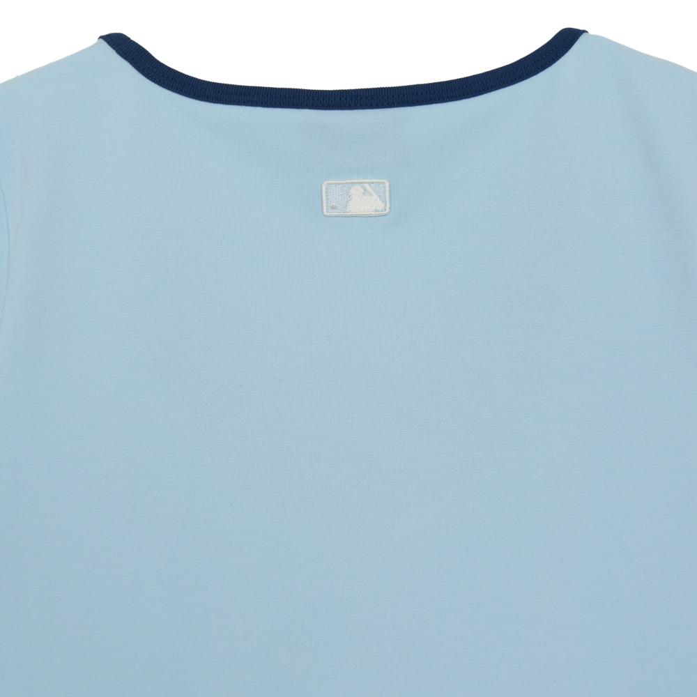 Basic Squar Neck Slim Fit T-Shirts Los Angeles Dodgers