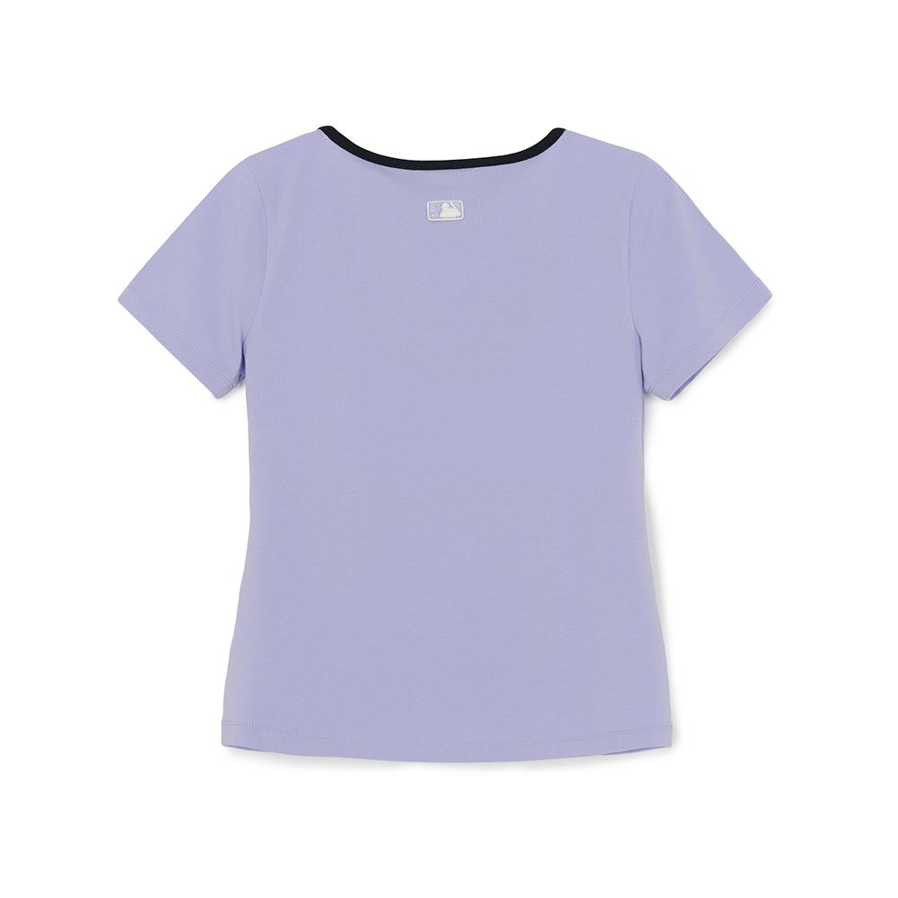 เสื้อยืด  Basic Squar Neck Slim Fit T-Shirts Philadelphia Phillies