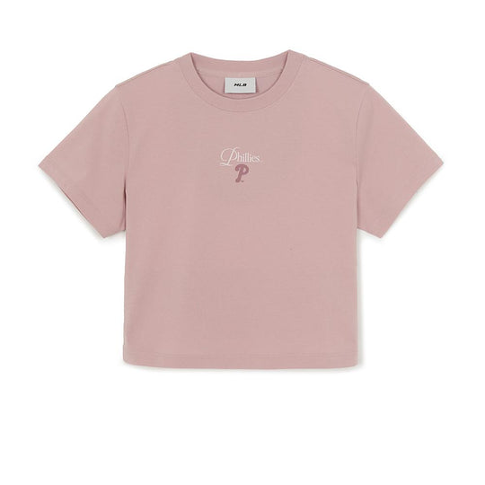 เสื้อยืด  Sheriff Logo Point Comfortable Crop T-Shirts Philadelphia Phillies