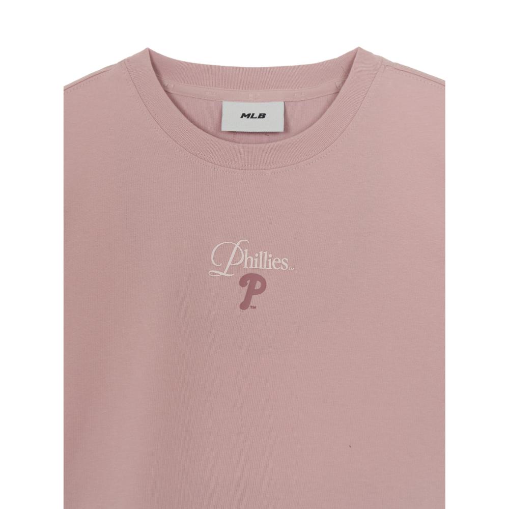 Sheriff Logo Point Comfortable Crop T-Shirts Philadelphia Phillies