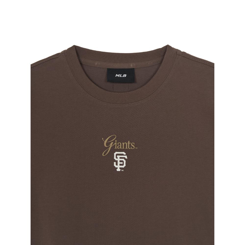 เสื้อยืด  Sheriff Logo Point Comfortable Crop T-Shirts San Francisco Giants