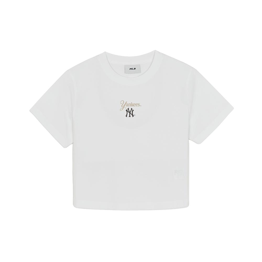 เสื้อยืด  Sheriff Logo Point Comfortable Crop T-Shirts New York Yankees