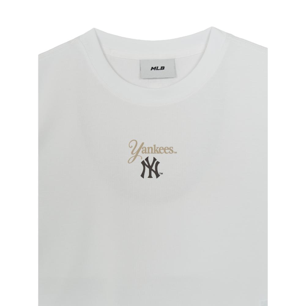 เสื้อยืด  Sheriff Logo Point Comfortable Crop T-Shirts New York Yankees