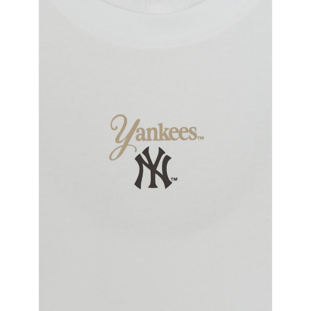 เสื้อยืด  Sheriff Logo Point Comfortable Crop T-Shirts New York Yankees
