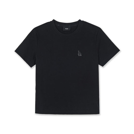 Dia Monogram Tonal Jacquard Slim Semi Crop T-Shirts Los Angeles Dodgers