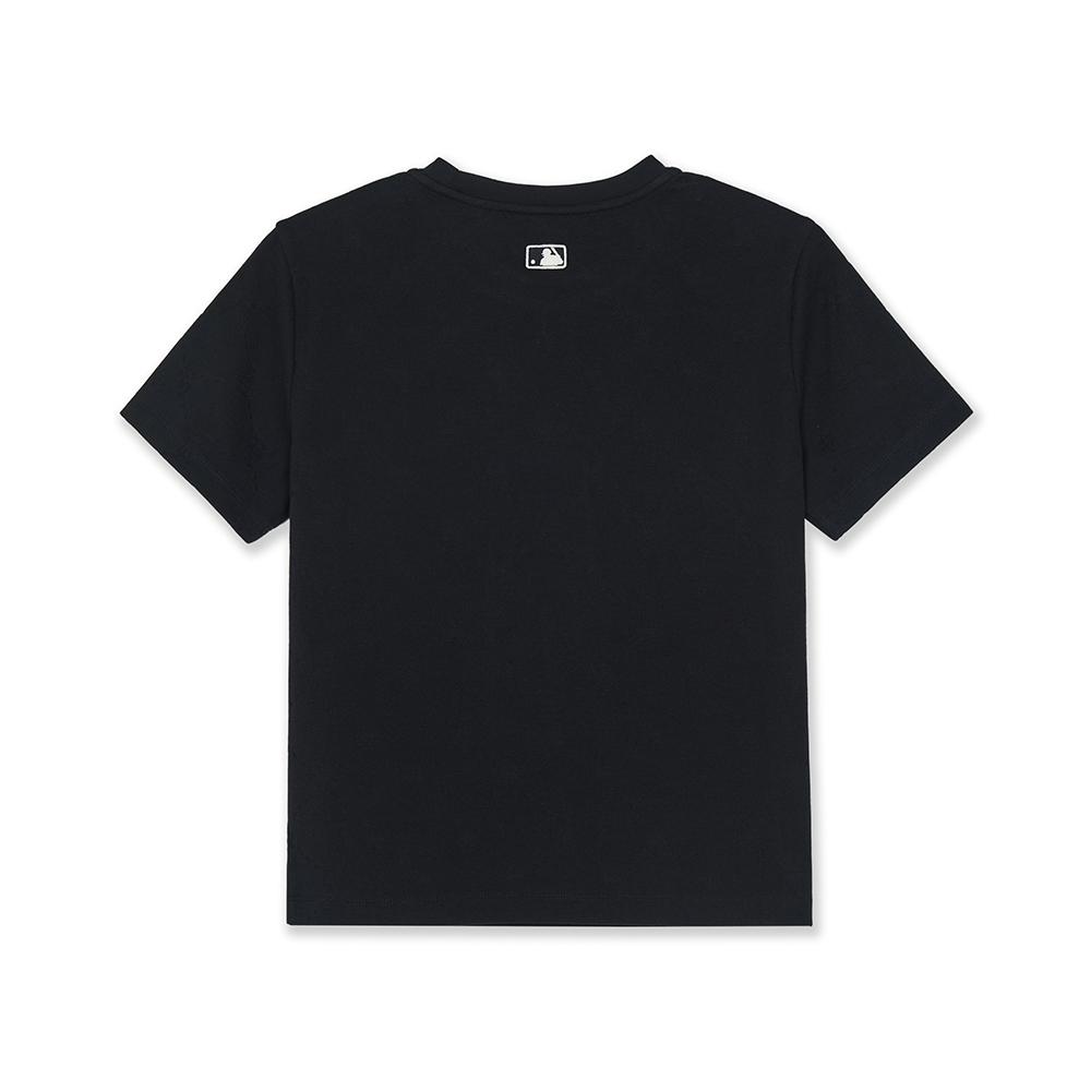 Dia Monogram Tonal Jacquard Slim Semi Crop T-Shirts Los Angeles Dodgers