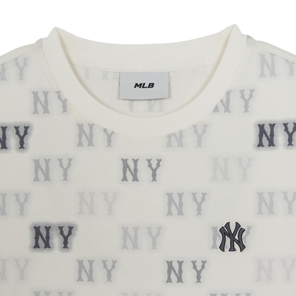 Summer Monogram Aop Crop T-Shirts New York Yankees