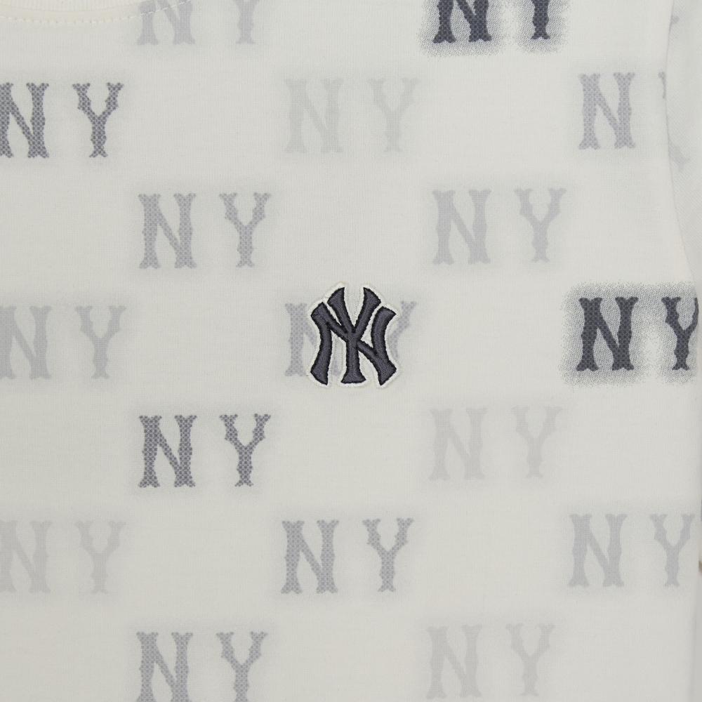 Summer Monogram Aop Crop T-Shirts New York Yankees