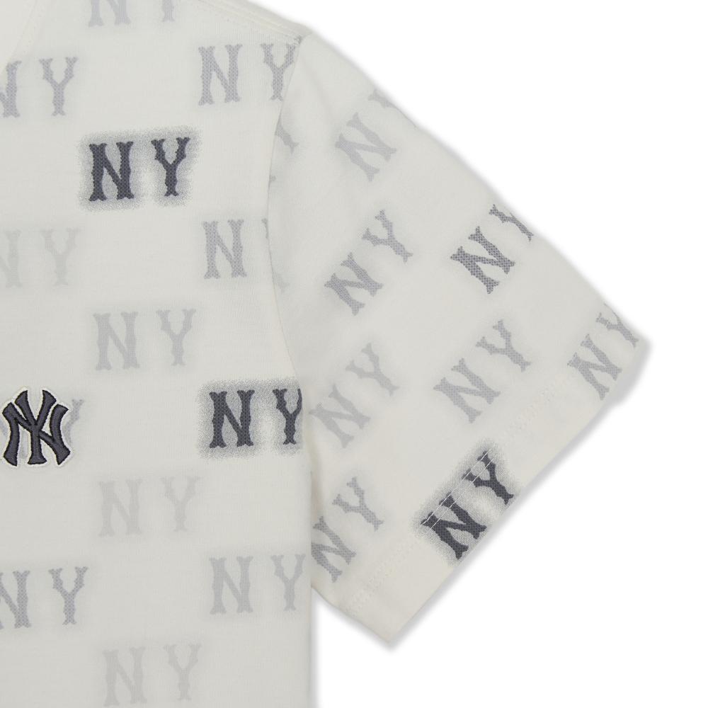 Summer Monogram Aop Crop T-Shirts New York Yankees