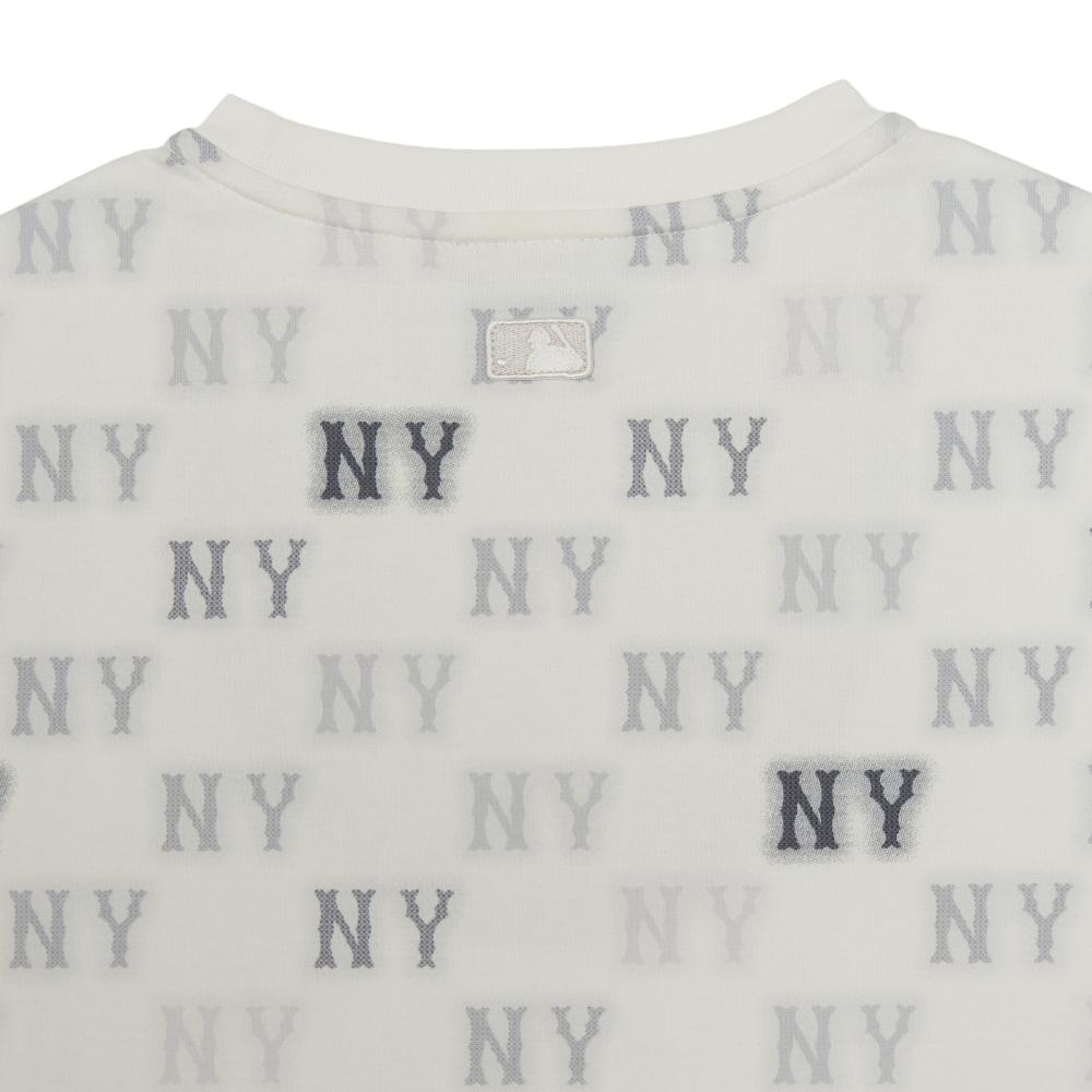 Summer Monogram Aop Crop T-Shirts New York Yankees