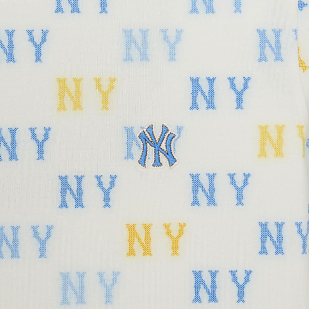 Summer Monogram Aop Crop T-Shirts New York Yankees