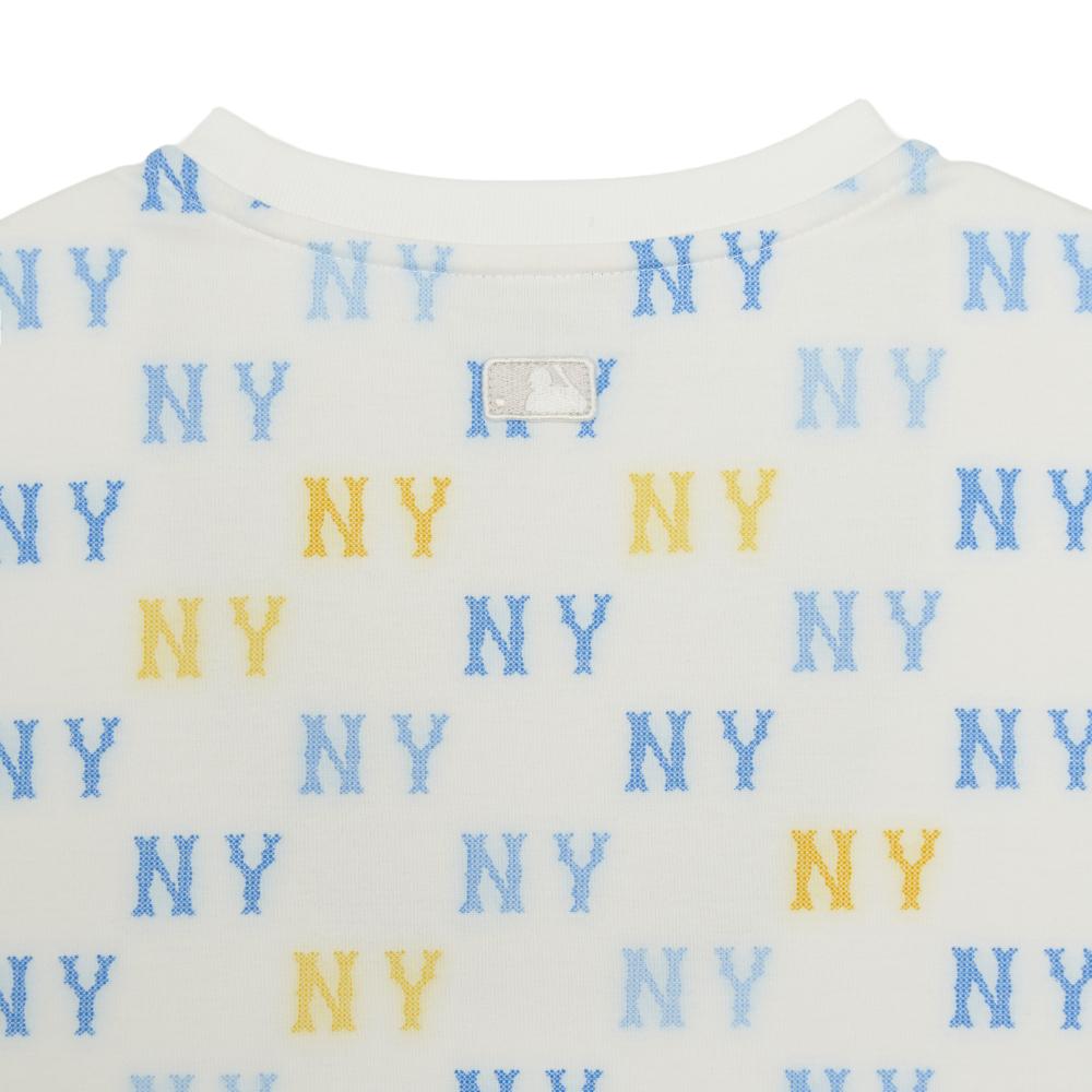 Summer Monogram Aop Crop T-Shirts New York Yankees