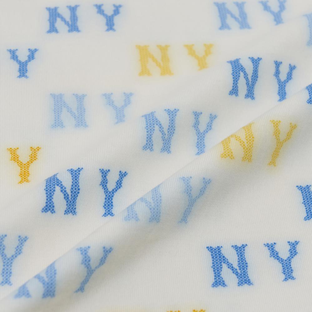 Summer Monogram Aop Crop T-Shirts New York Yankees