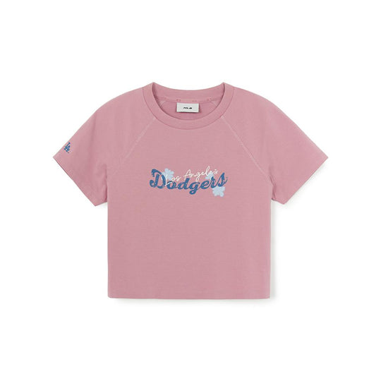 เสื้อยืด Women'S Flower Graphic T-Shirts Los Angeles Dodgers