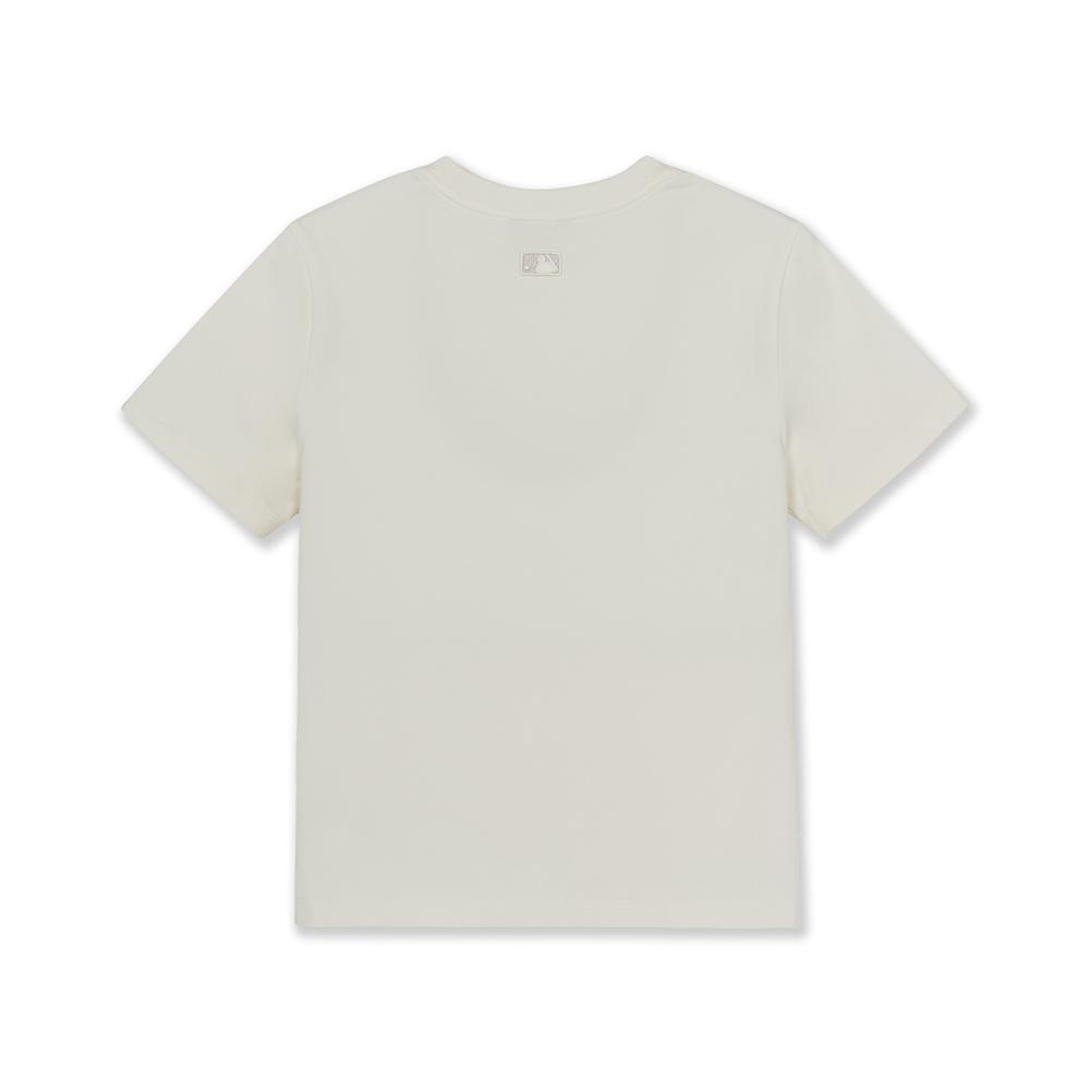 Bow Tie Graphic Slim Semi Crop T-Shirts Los Angeles Dodgers