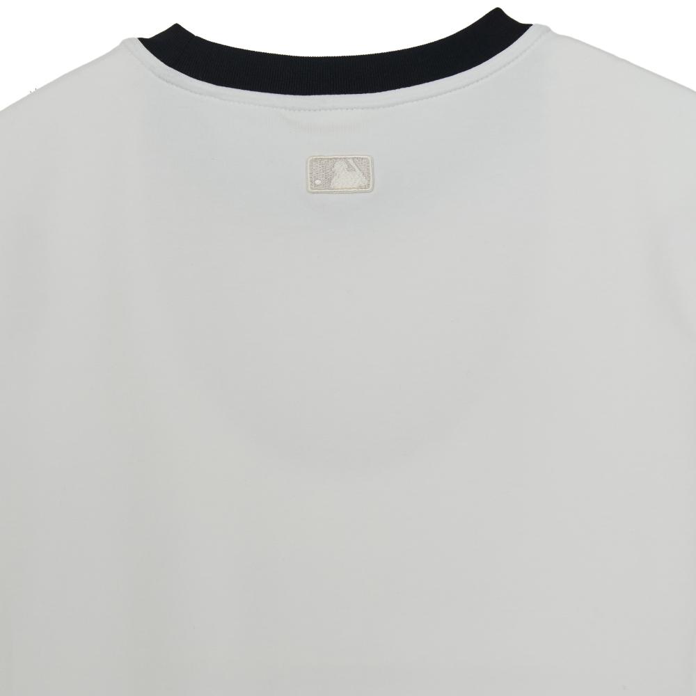 เสื้อยืด  Summer Fruits Lifestyle Slim Semi Crop Ringer T-Shirts New York Yankees