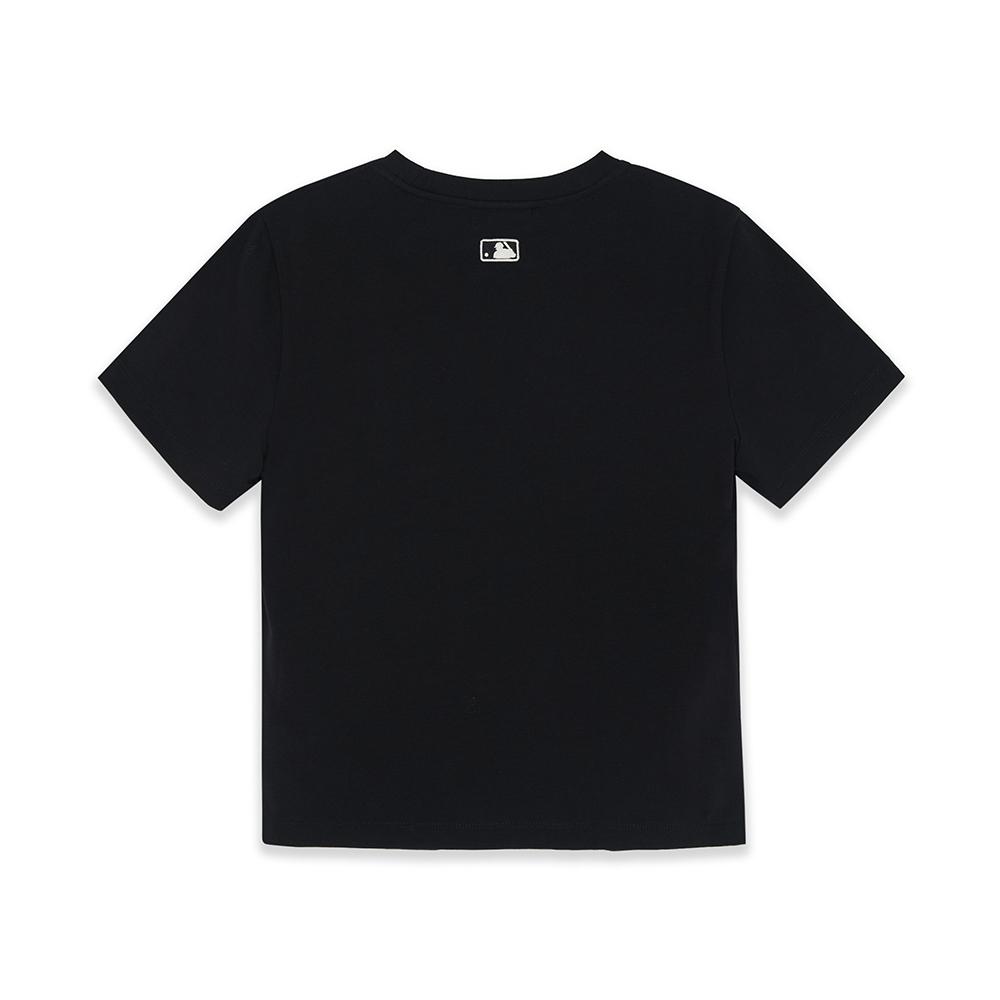 เสื้อยืด  Bow Tie Graphic Slim Semi Crop T-Shirts Los Angeles Dodgers