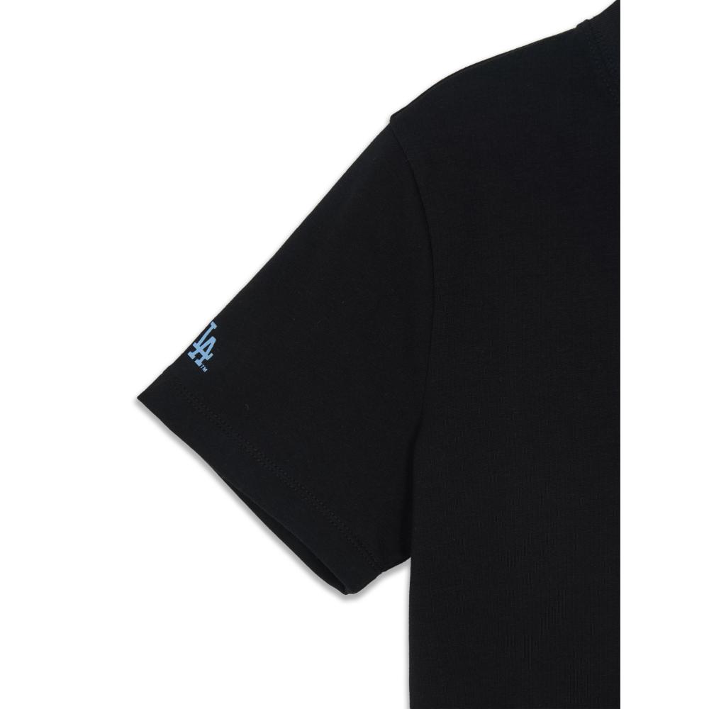 เสื้อยืด  Bow Tie Graphic Slim Semi Crop T-Shirts Los Angeles Dodgers
