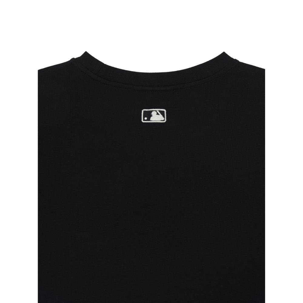 เสื้อยืด  Bow Tie Graphic Slim Semi Crop T-Shirts Los Angeles Dodgers