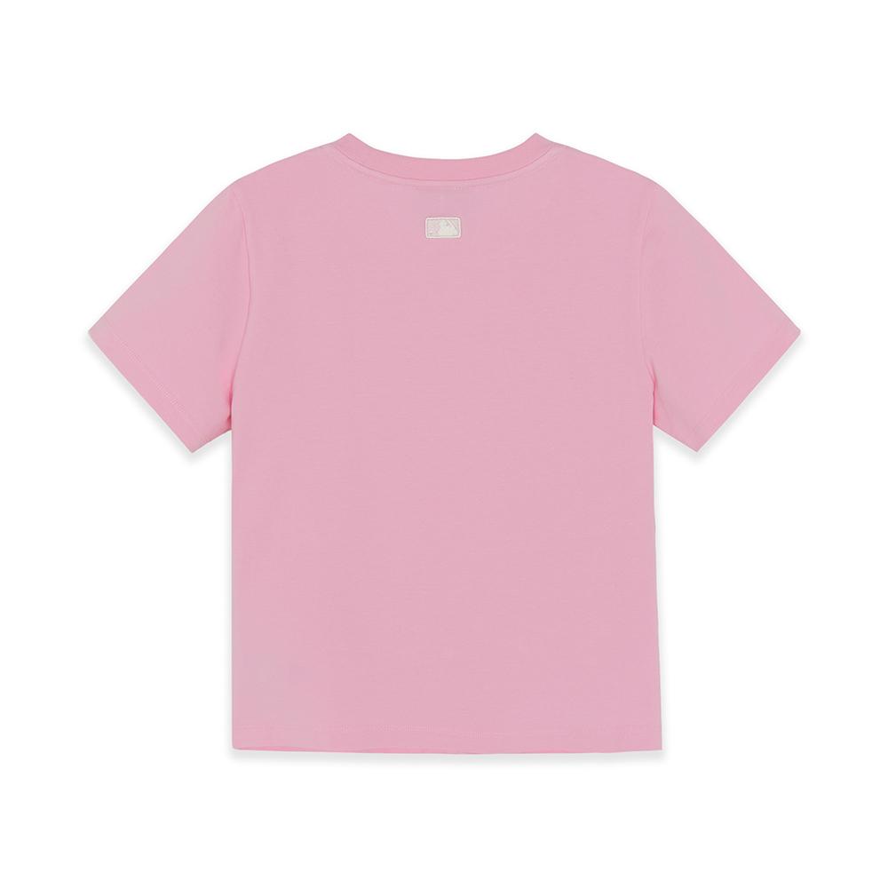 เสื้อยืด  Bow Tie Graphic Slim Semi Crop T-Shirts Cleveland Guardians