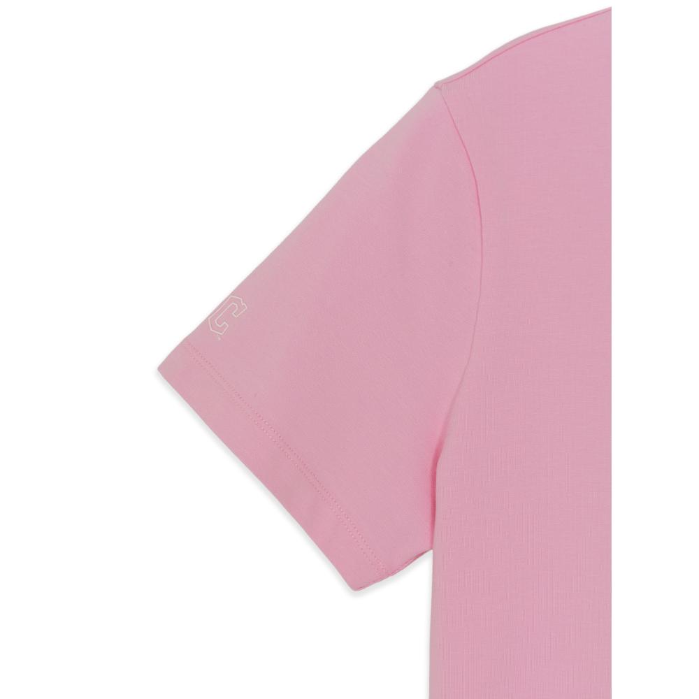 เสื้อยืด  Bow Tie Graphic Slim Semi Crop T-Shirts Cleveland Guardians