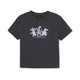 Small Bunny Graphic Slim Semi Crop T-Shirts Boston Red Sox