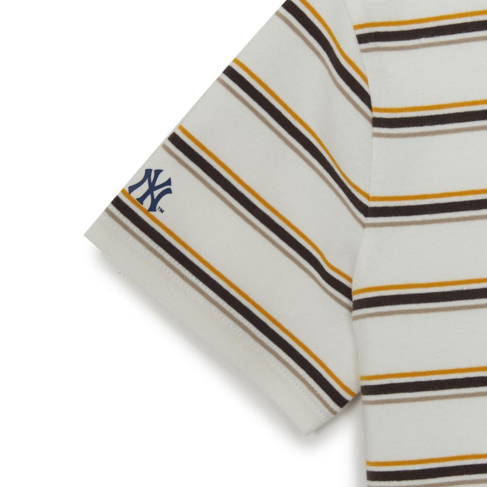 เสื้อยืด  Sportive Stripe Crop T-Shirts New York Yankees