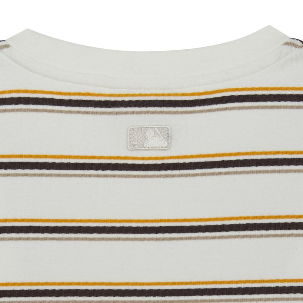 เสื้อยืด  Sportive Stripe Crop T-Shirts New York Yankees