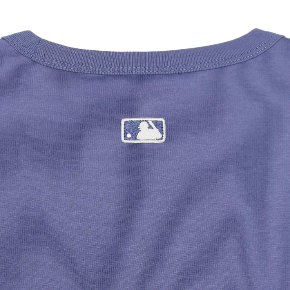 Women's Varsity Vintage Oversized Fit Crop T-Shirts Los Angeles Dodgers