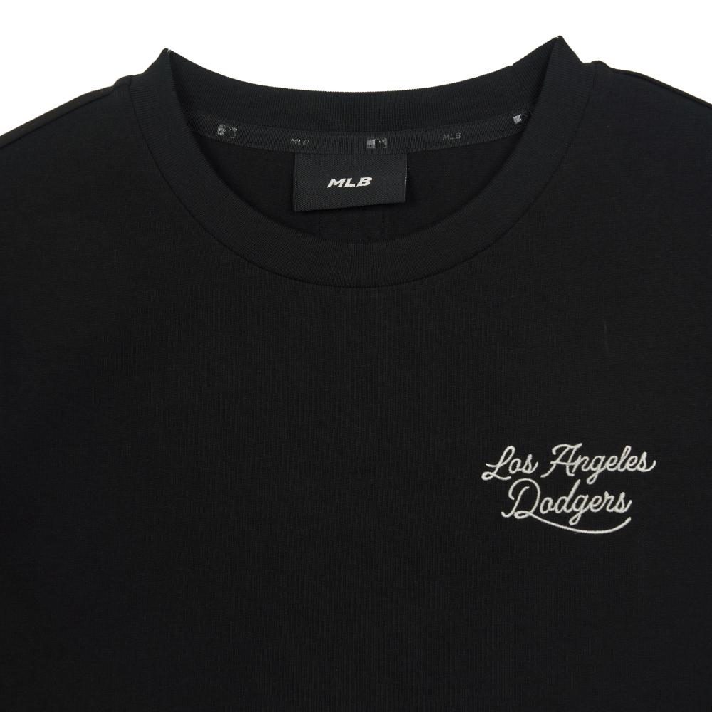 เสื้อยืด  Varsity Lettering Slim Crop Side Shirring T-Shirts Los Angeles Dodgers