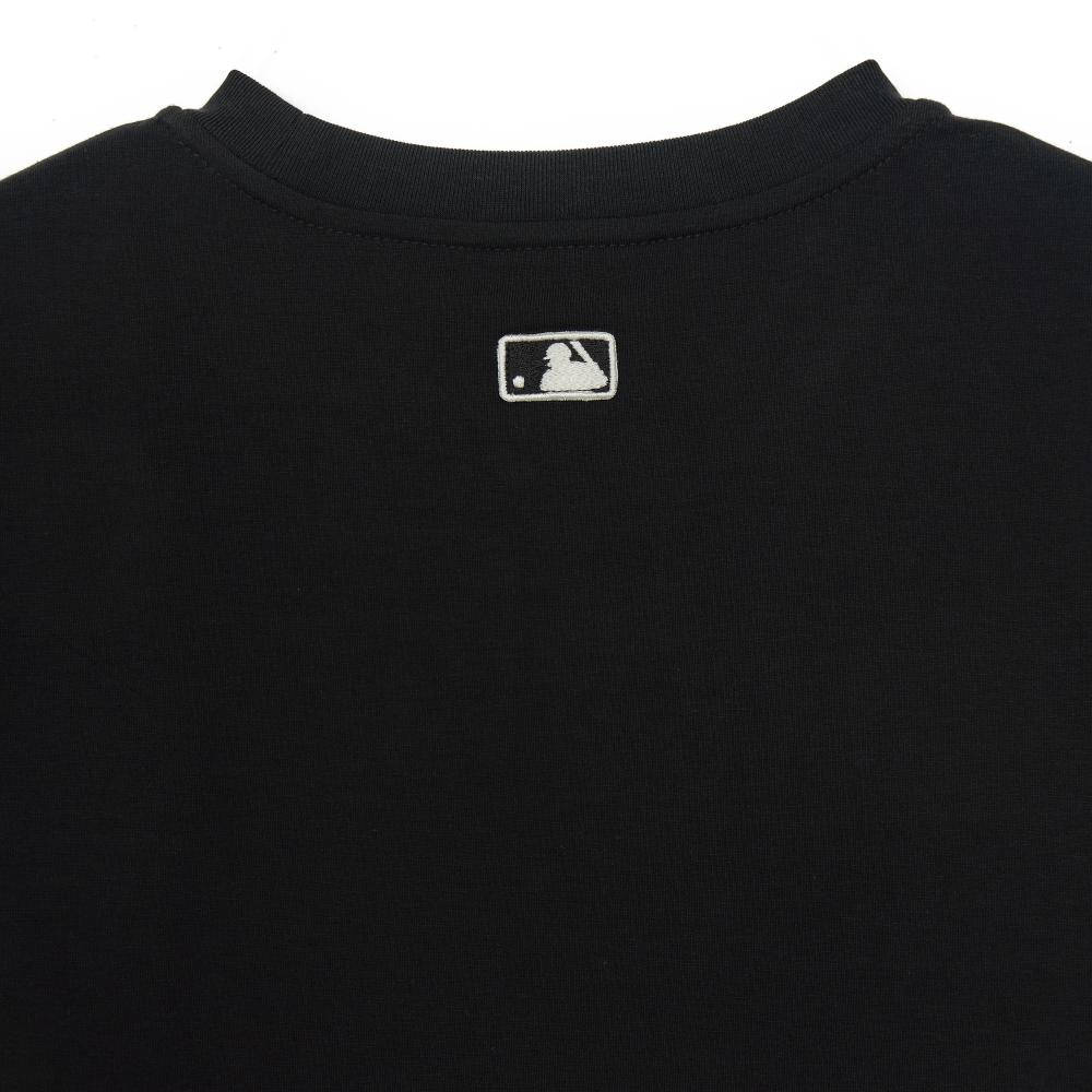 เสื้อยืด  Varsity Lettering Slim Crop Side Shirring T-Shirts Los Angeles Dodgers