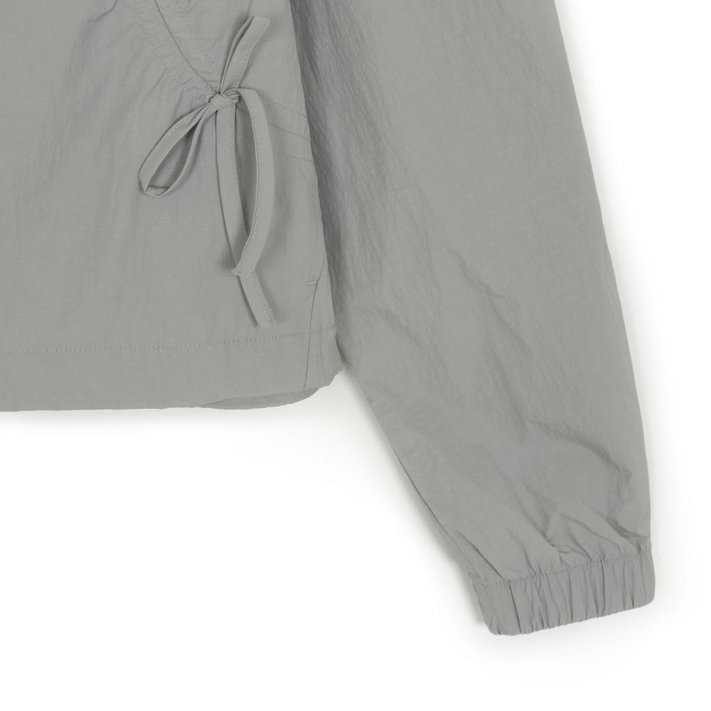 เสื้อกันลม Women's Gorpcore Glossy Shirring Windbreaker New York Yankees