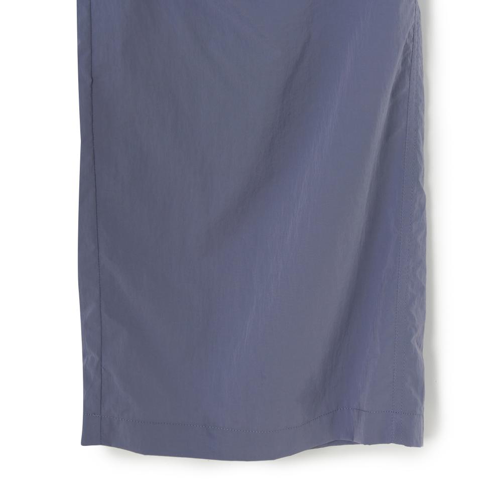 กางเกงขายาว  Gorpcore Glossy High Waist Cargo Wide Flare Pants Los Angeles Dodgers