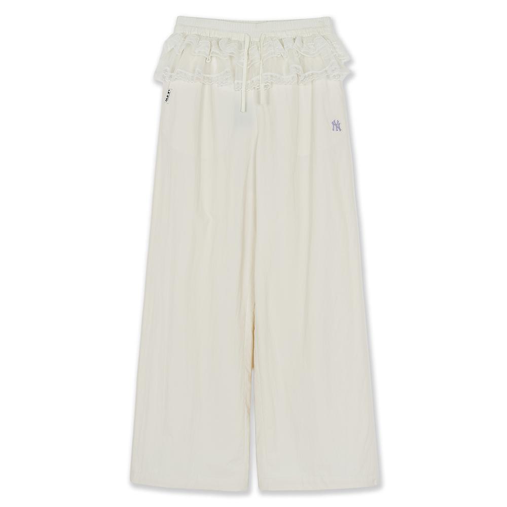 กางเกงขายาว  Sportive Ruffle Layered Wide Flare Pants New York Yankees