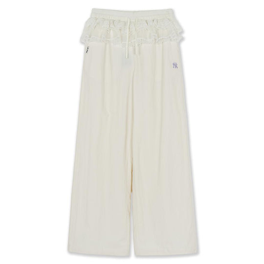 กางเกงขายาว  Sportive Ruffle Layered Wide Flare Pants New York Yankees