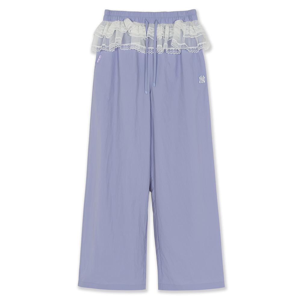 กางเกงขายาว  Sportive Ruffle Layered Wide Flare Pants New York Yankees