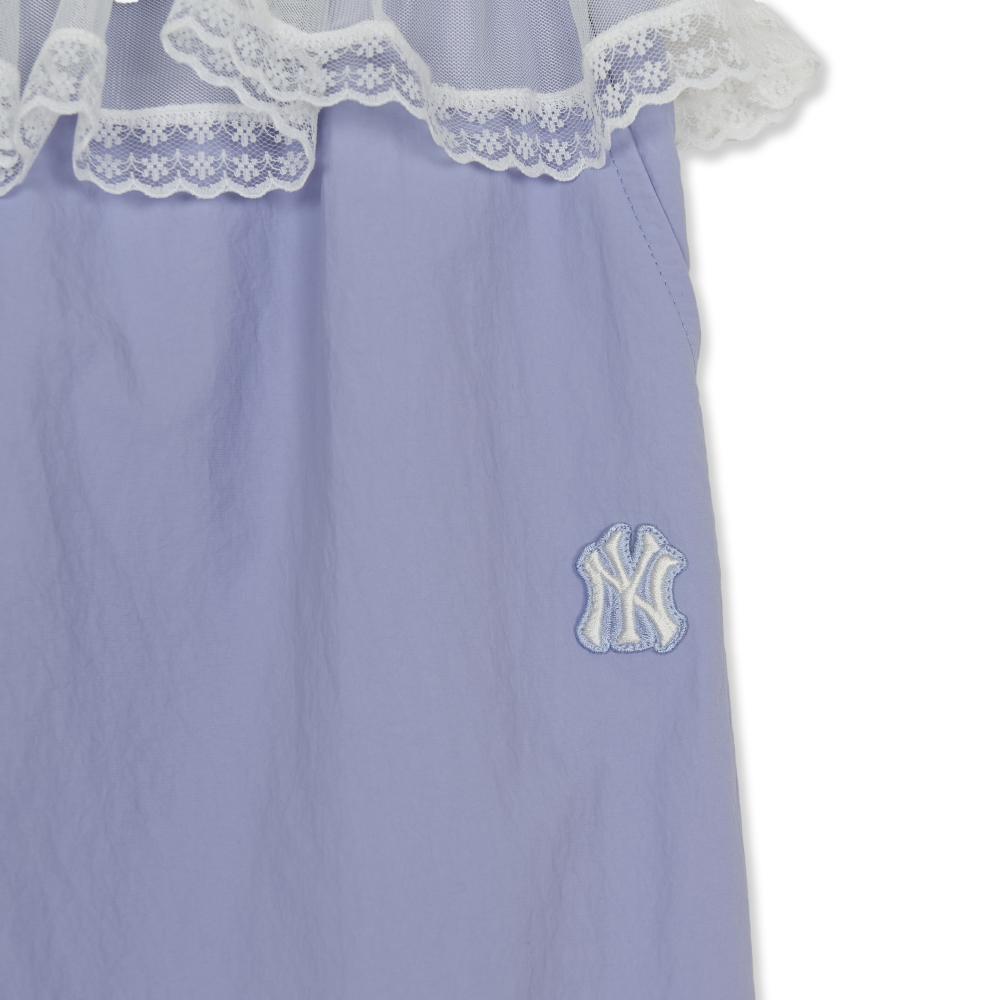 กางเกงขายาว  Sportive Ruffle Layered Wide Flare Pants New York Yankees