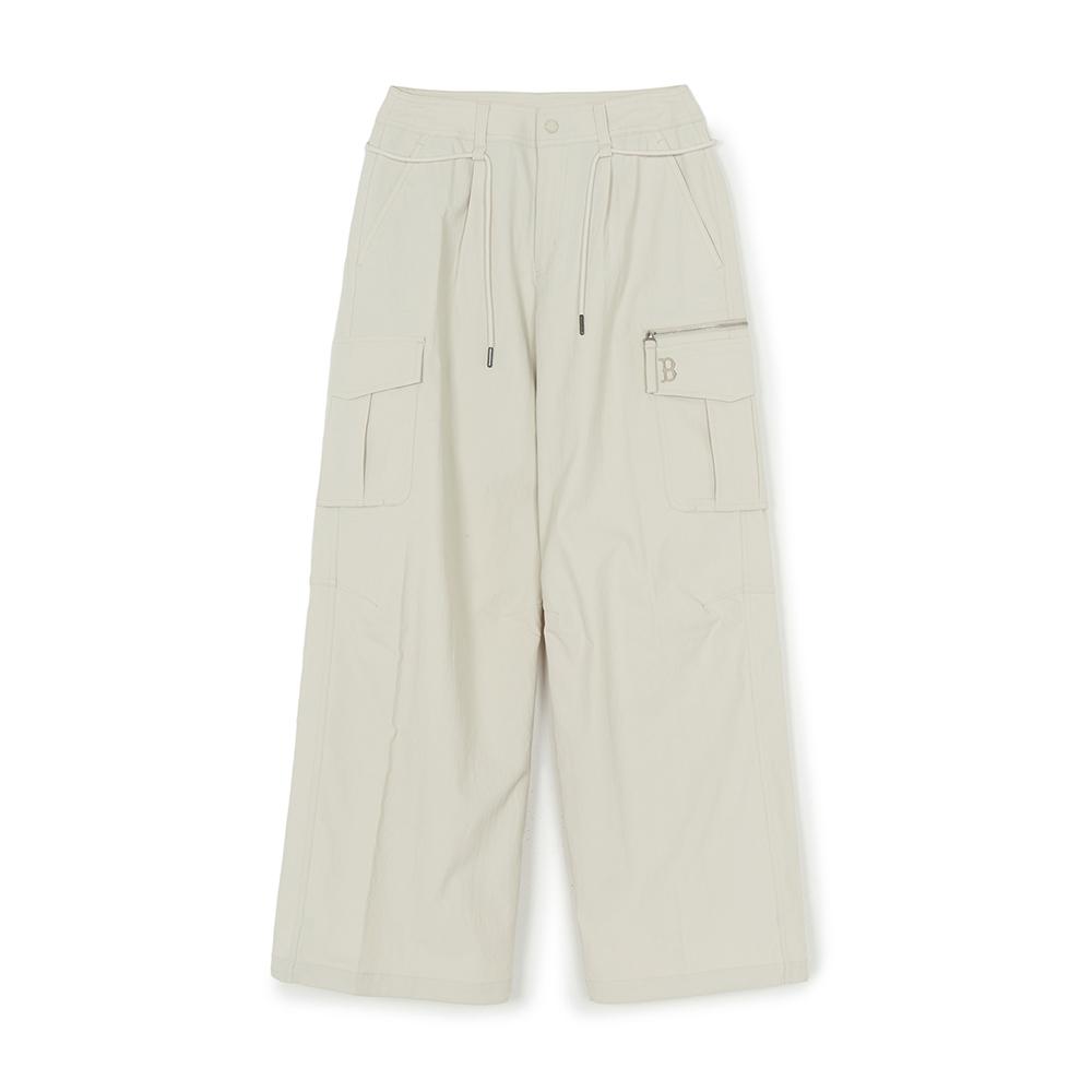 กางเกงขายาว Women's Cotton Touch String Cargo Wide Pants Boston Red Sox